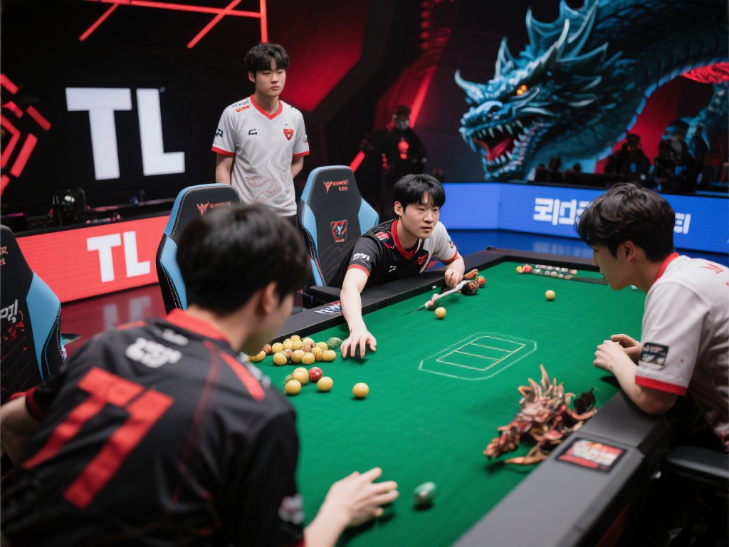 另一方面，T1的反击操作则展现了极致的团